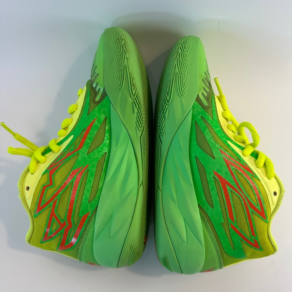 HTF Puma LaMelo Ball MB.02 Nickelodeon Slime Size 3 Kids Shoes 377610-01 - Picture 8 of 12